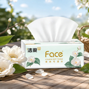C&S | White Tea Scented Wet-Resistant Facial Tissue 3 Layers 100 Sheets