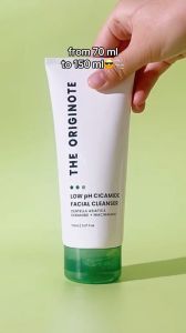 FACE WASH THE ORIGINOTE LOW PH CICAMIDE FACIAL CLEANSER 150 ML PEMBERSIH WAJAH SABUN CUCI MUKA