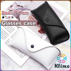 KLIMO PVC Leather Sunglasses Bag High-End Glasses Case Eyeglasses Eyewear Storage Bag 4 Colors