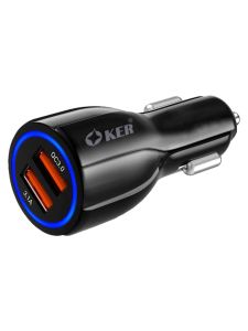 🚀ส่งเร็ว🚀 OKER UC-359 ที่ชาร์จในรถ 2 PORTS USB CAR CHARGER QC3.0 ชาร์จเร็ว Quick Charge หัวชาร์จในรถ 2ช่อง #DM