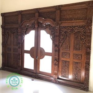 QITA Q-0006 Pintu Gebyok Jati Premium Ukir Jepara (TRADITIONAL STYLE)