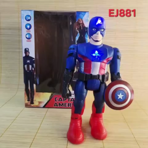 [Chi tiết Video] Robot Pin Siêu Nhân Có Đèn Âm Thanh EJ881 -️🛒️🛒️🛒
