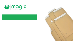 MPBS3 - 265x22 cm - Combo 20 túi phong bì carton chống sốc chống thấm nước sẵn keo niêm phong