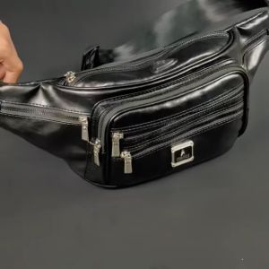 STARFACE - Tas Pinggang bisa Selempang Bahu Bahan Kulit PU 7 Ruang Ukuran BESAR