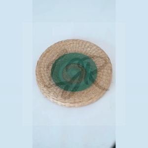 Paket Hemat 4 Lusin Piring Anyaman Rotan Plastik 48 PCS