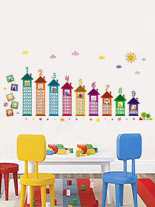 Bảng Cửu Chương Toán Học Trang Trí Lớp Học Tranh Dán Tường Phòng Trẻ Em PVC Chống Thấm Nước Đồ Trang Trí Hiện Đại Đơn Giản