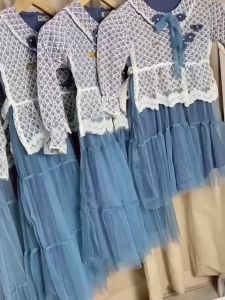 Gamis anak lebaran 2025 viral mewah brukat premium couple anak dan ibu