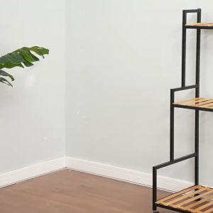 Shiok Living 🚀 2/3/4 Layer Flower Rack Plant Rack Steel Outdoor Rak Pasu Pokok Bunga Outdoor Bertingkat Murah
