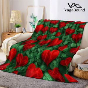 rainbow stripe stars Flannel Blanket Warm Soft Halloween Christmas Decorative Couch Warm Cozy All-Season Gift