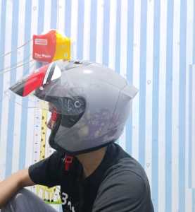 Helm NJS Kronoz Half Face Standard SNI Solid Full Color kairoz kyoto dj maru osaka sv300 nova x cx390 ultron sargon