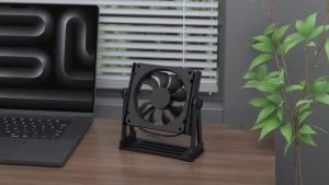 RGEEK | RGEEK Điều Chỉnh 360 Độ Đa Năng Để Bàn Quạt Đứng Gắn Cho 120 Mm Máy Tính Máy Tính Quạt Làm Mát Nhôm Dụng Cụ Làm Mát