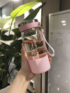 Heat Resistant Explosion Proof High Temperature Glass Water Cup Attractive Office Tea Brewing Cup for Men And Women