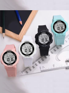Internet Celebrity Cool Thin Fashion Watch Mens and Womens Sports Unicorn Junior High School Students Girl Electronic Watch