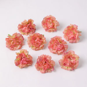 10/20Pcs Artificial Hydrangea Flower Heads 5cm Silk Fake Flower For Brides Wedding Decoration Home Decor Gift Box Accessories