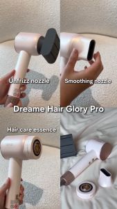 [NEW] Dreame Glory Pro Hair Dryer | NO.1 Customize Hair Care Essence Pods | 300 Millions Negative Ions | 2 Mins Speed Drying | New Colours Blush Pink/Sky Blue Hair Dryers Hairdryer - Lazada