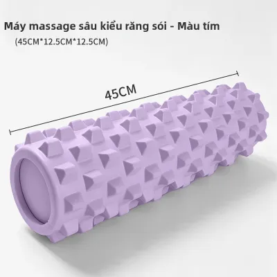 Công Cụ Massage Dạng Con Lăn Đánh Dạng Cơ Bắp & Thư Giãn Với Thiết Kế Chân Hút