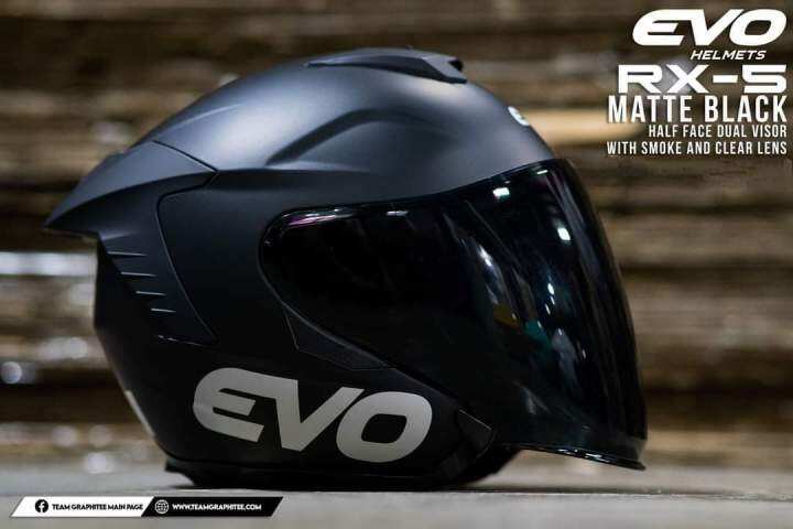 Evo open sale face helmet