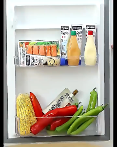 Kotak Penyimpanan Sayuran Buah & Bumbu Dapur: Wadah Pintu Samping Kulkas