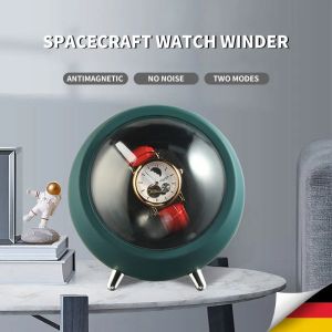 Hellery Automatic Watch Winder Watch Case Women Men Quiet Watch Holder Self Winding Watch Box for Home Decor Table Gifts Hotel Office