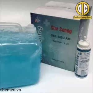 Gel siêu âm dùng trong y tế siêu âm( Can 5 lít) hàng chính hãng star sonog an phú