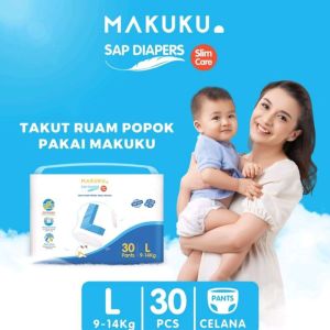 Popok Makuku SAP Diapers Slim Care NB36 / S34 / M32 / L30 / XL28 / XXL26