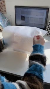 การดูแลผิวหน้าด้วย โคมไฟ โคมไฟตั้งโต๊ะ โแสงระลอกน้ำ คมไฟกลางคืน โคมไฟโปรเจคเตอร์ ของขวัญวันเกิด ปรับแสงได้16สี, รีดเซนต์ 8899 08