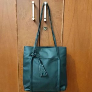 Tote bag Lily 2 resleting kulit sintetis wanita