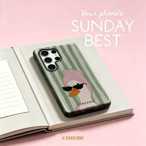 Potdemiel | Cool Duck Illustration For Samsung Galaxy S26 Ultra A56 Exquisitely Pattern Double Protective Phone Cover Cases CaseChic