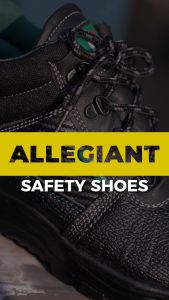 Sepatu Safety Pria Wanita Bahan Kulit Ujung Besi Baja Anti Air Model Boots Sepatu Proyek Outdoor