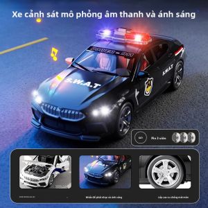 Mô Hình Xe Cảnh Sát BMW M8 Tỷ Lệ 1:32 Có Âm Thanh Và Ánh Sáng Mô Phỏng Cao Đồ Chơi Di Động Dành Cho Trẻ Em Quà Tặng Sưu Tập
