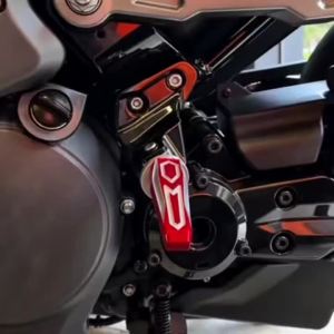 For KYMCO AK550 AK575 Premium CV3 575 2017+ Motorcycle Rear Passenger Footrests Accessories Scooter Foot-Peg Foot Rests Pedals