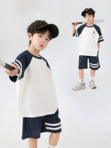 zosee | Cotton Breathable Boys Sporty Cool Summer Set