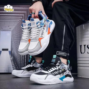 Basketball Shoes For Men Breathable Sneakers For Men High Top Cushioning Sports Shoes Running Shoes Casual Shoes For Men