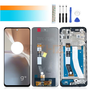 6.5 For Motorola Moto G73 5G LCD XT2237 Display with frame Touch Screen Digitizer Assembly Replacement Repair Parts