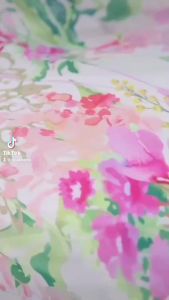 Ready Stock Minaz Blooming Raya BawalTudung Printed Bidang 45 / Bidang 55