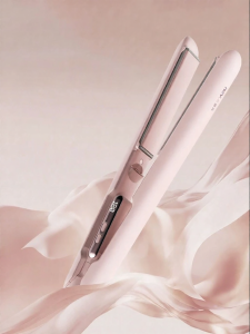 Straightening and Curling Hair Iron Negative Ion Protection