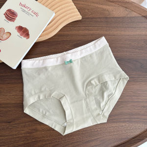 60 Class a Long-Staple Cotton Underwear for Girls Cotton Crotch Silk Protein Antibacterial Ladies Shorts Girl Mid-Waist
