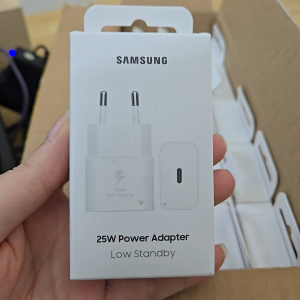 Củ Sạc Nhanh Samsung 25W Chính Hãng – Mẫu Mới Nhất Công Nghệ GaN Nhỏ Gọn Sạc Siêu Tốc An Toàn Cho Mọi Thiết Bị
