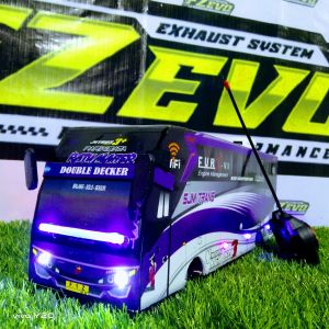 MINIATUR BUS RC & TELOLET BASURI