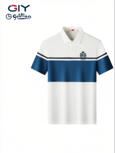 GYgoldlion | Anti-Bacterial Stripe T-Shirt Short Sleeve