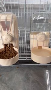 THPET 1000mlที่ให้อาหารสัตว์เลี้ยง ที่ให้อาหารแมวอัตโนมัติ แบบแขวนอัตโนมัติ สําหรับสุนัขแมว กระต่าย ที่ให้น้ำสัตว์เลี้ยง