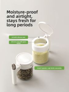 FaSoLa | With Spoon and Separate Chamber Spice Organizer