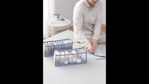 foryou ที่เก็บชุดชั้นใน กล่องเก็บชุดชั้นใน เก็บเสื้อชั้นใน กางเกงใน ถุงเท้า แบบพับได้