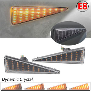 Dynamic LED Flashing Turn Signal Side Marker Lamp Car Light For Renault MK4 Vel Satis Wind Avantime Megane 2 Scenic 2 Espace 4