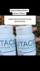 Glutacid Vitamin C Supplement Pemutih Badan Seluruh Ceapat Collagen Supplement For Woman And Man Glow Skin Whitening