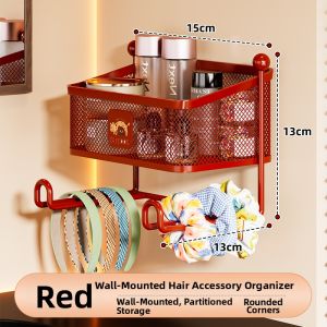 Hair Accessory Wall Mount Storage Organizer