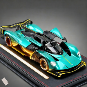 Simulation Alloy Aston Martin Valkyrie Car Model 1:24