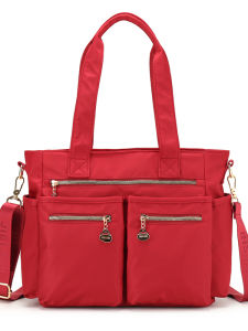 New 2024 Womens Oxford Cloth Crossbody Bag Casual Large Capacity Waterproof Handbag Fashionable Trendy Handbag for Youth