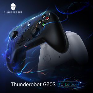 [DELIVER IN 3 DAYS]Thunderobot G30S TE Wireless Gaming Controller Xbox Style Wired 2.4G Bluetooth 1000Hz TMR Joystick Trigger Vibration Feedback