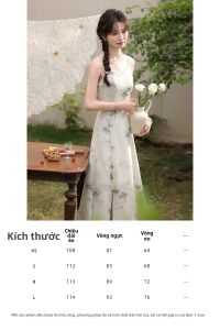 Bộ Đầm Mỏng Hơi Mới Phong Cách Trung Quốc Cho Mùa Hè